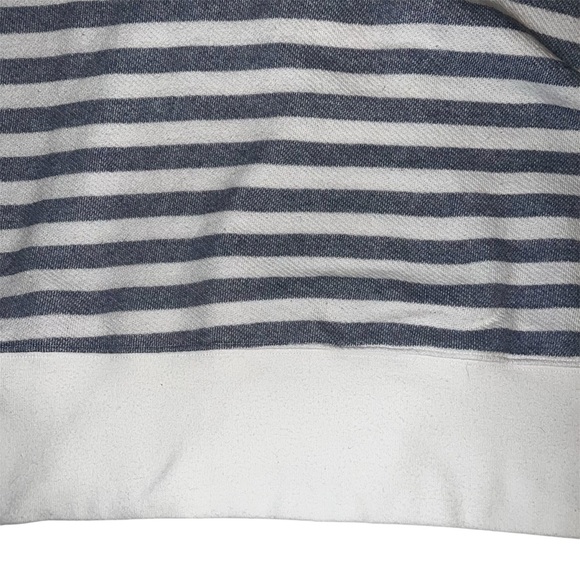 Frame Women’s Drop-Shoulder Striped Crew Neck Sweater Sz XS - Picture 11 of 14